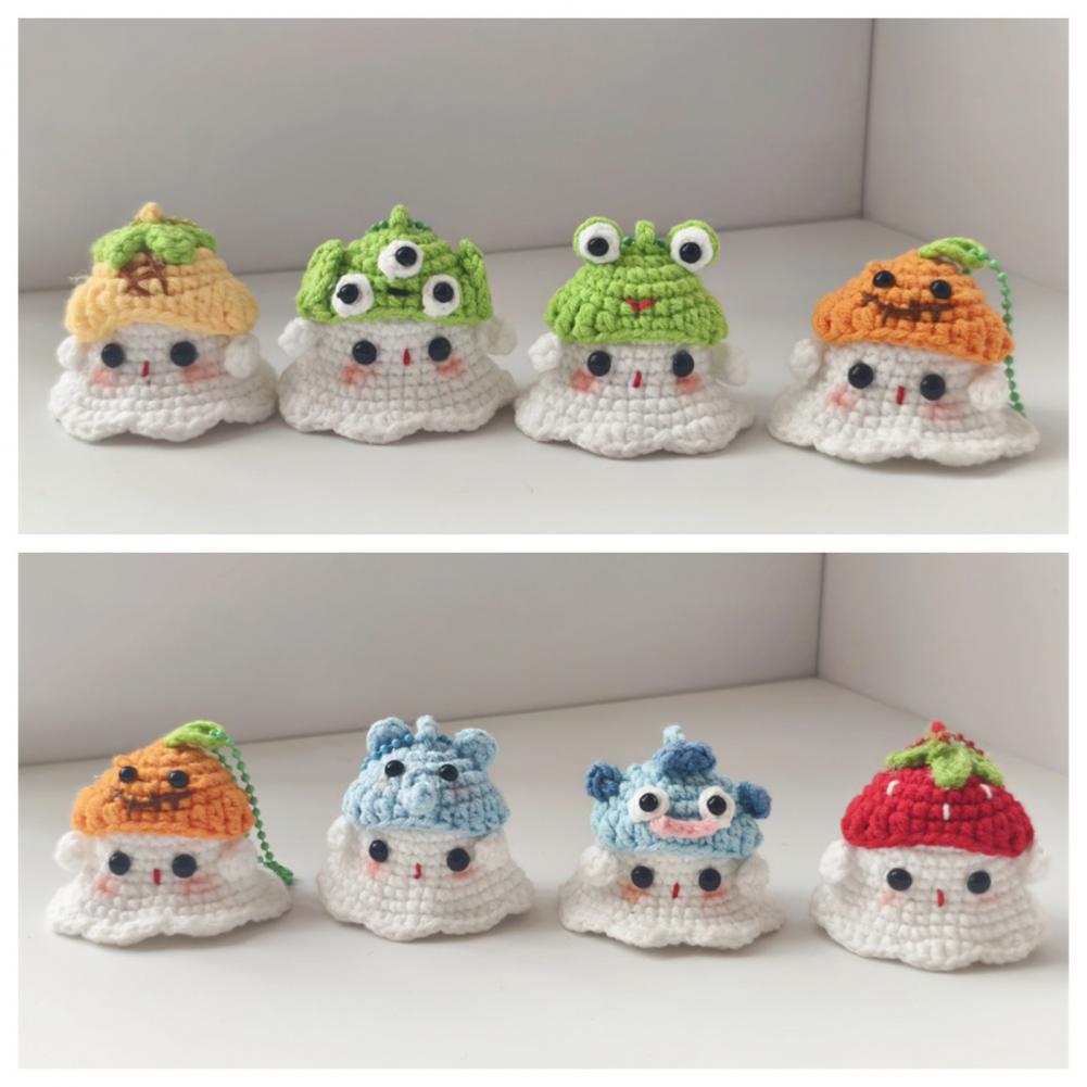 Crochet Ghost Charm Halloween  - Spider Plant Hanging review and price