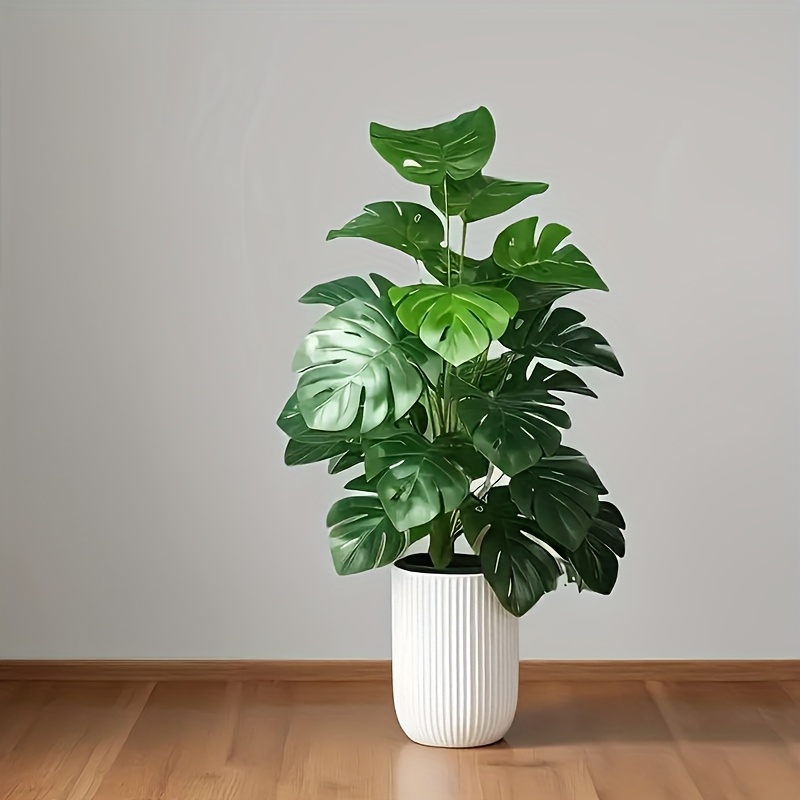 Artificial Monstera Palm Tree  - Monstera Adansonii review and price