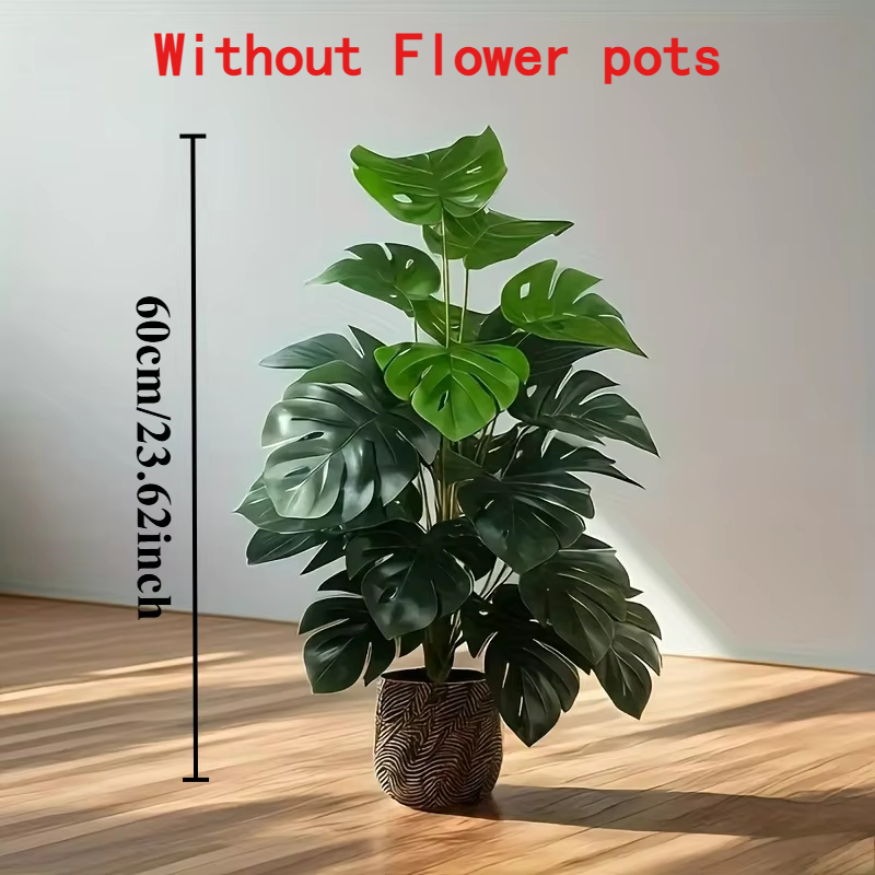 Artificial Monstera Palm Tree  - Monstera Adansonii review and price