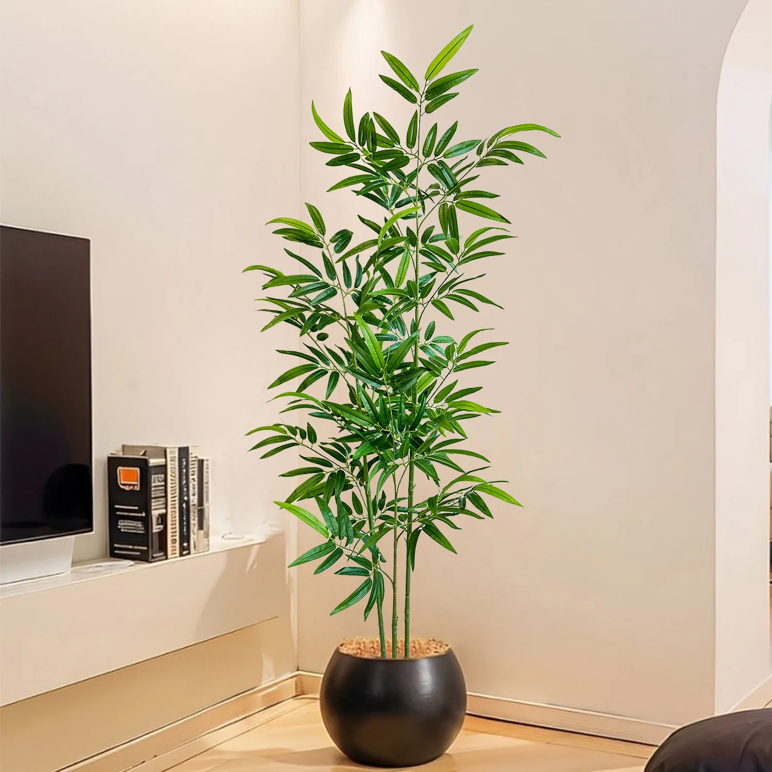 Artificial Green Bamboo Fadele - Dracaena Marginata review and price